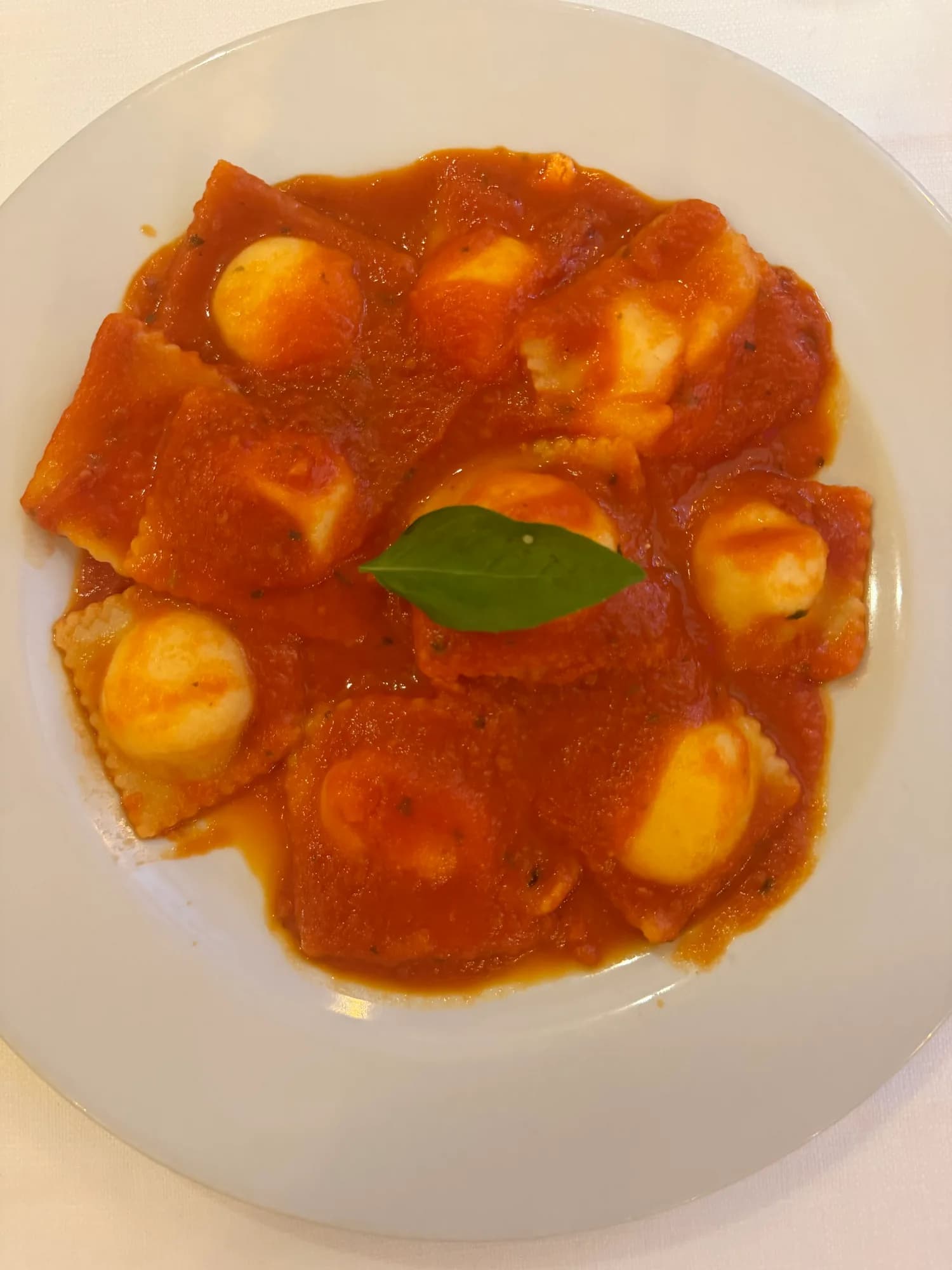 Ravioli di ricotta dolci